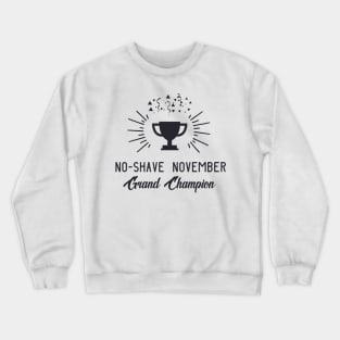 No-Shave November Grand Champion Crewneck Sweatshirt